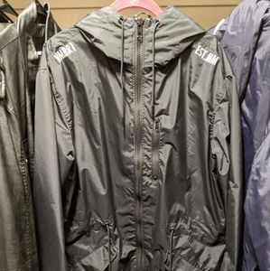 H&M long Jacket black sz M